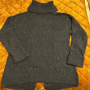 Caslon Navy Turtleneck Sweater (S)